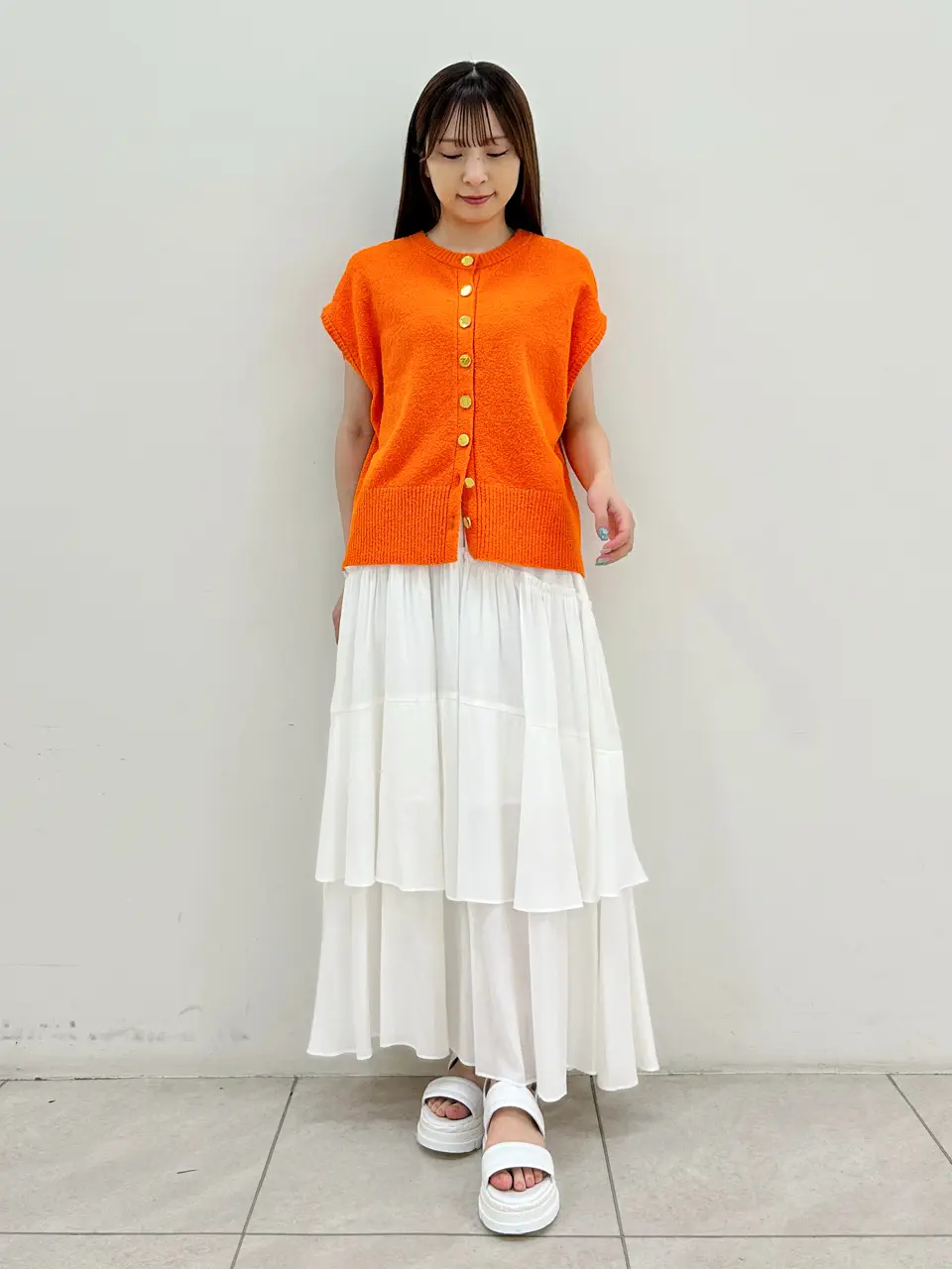 GRACE CONTINENTAL Miu Akamatsu コーディネート画像