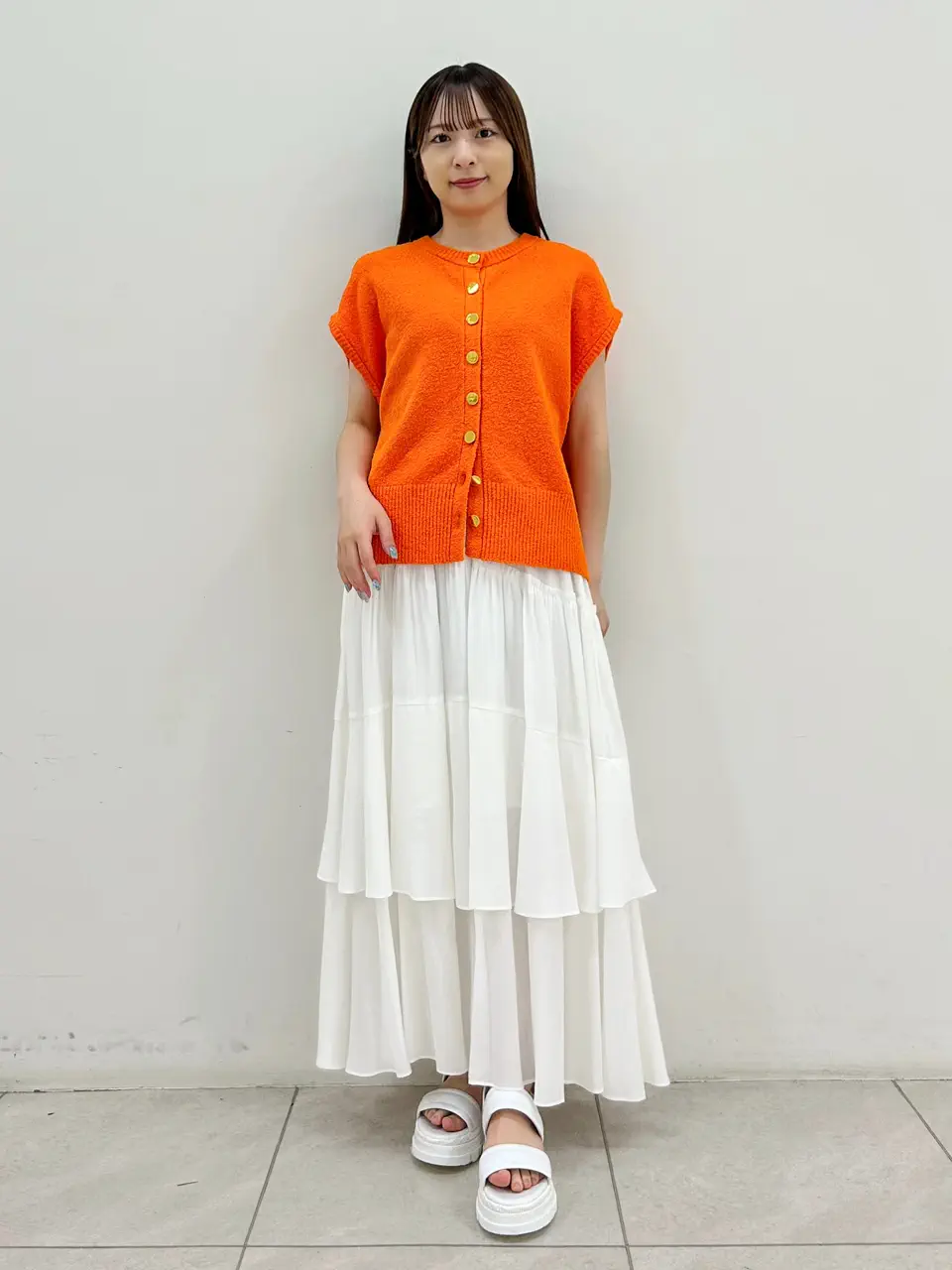 GRACE CONTINENTAL Miu Akamatsu コーディネート画像