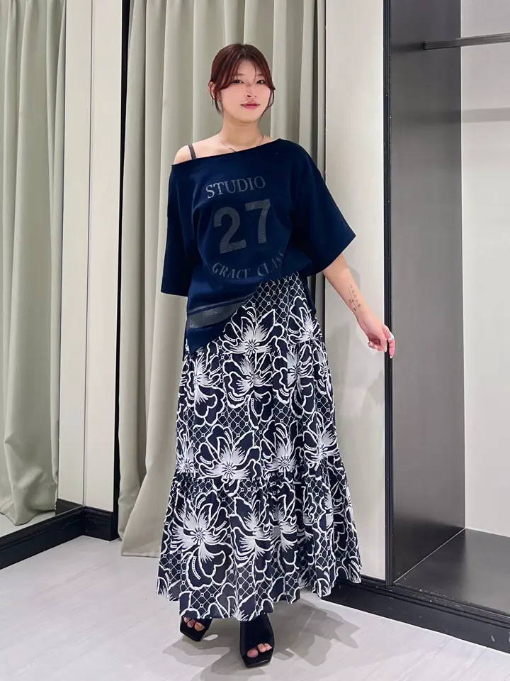 GRACE CONTINENTAL NORIA コーディネート画像