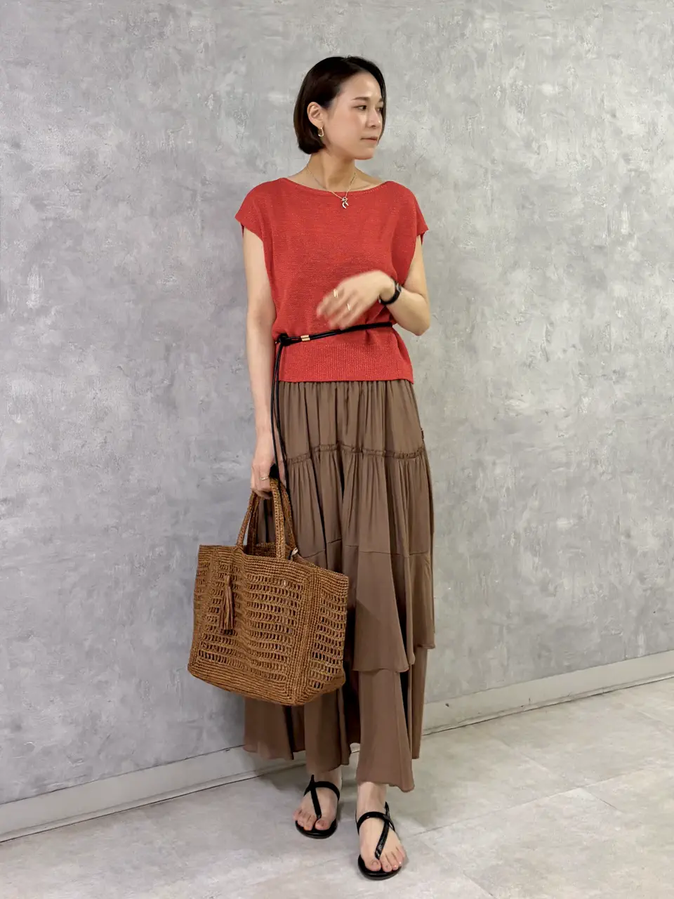 GRACE CONTINENTAL 亀田 未希 コーディネート画像