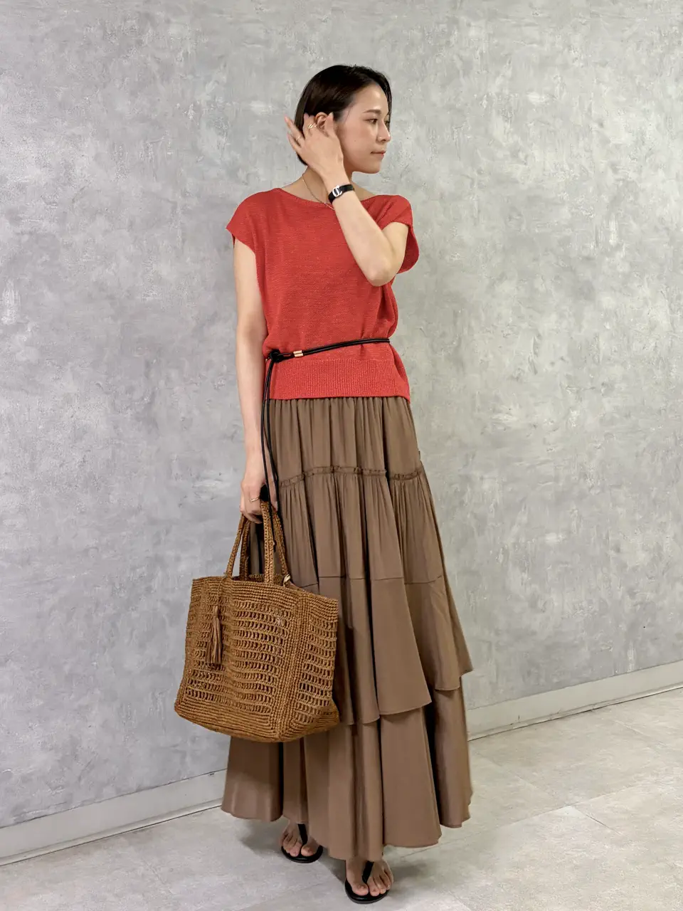 GRACE CONTINENTAL 亀田 未希 コーディネート画像