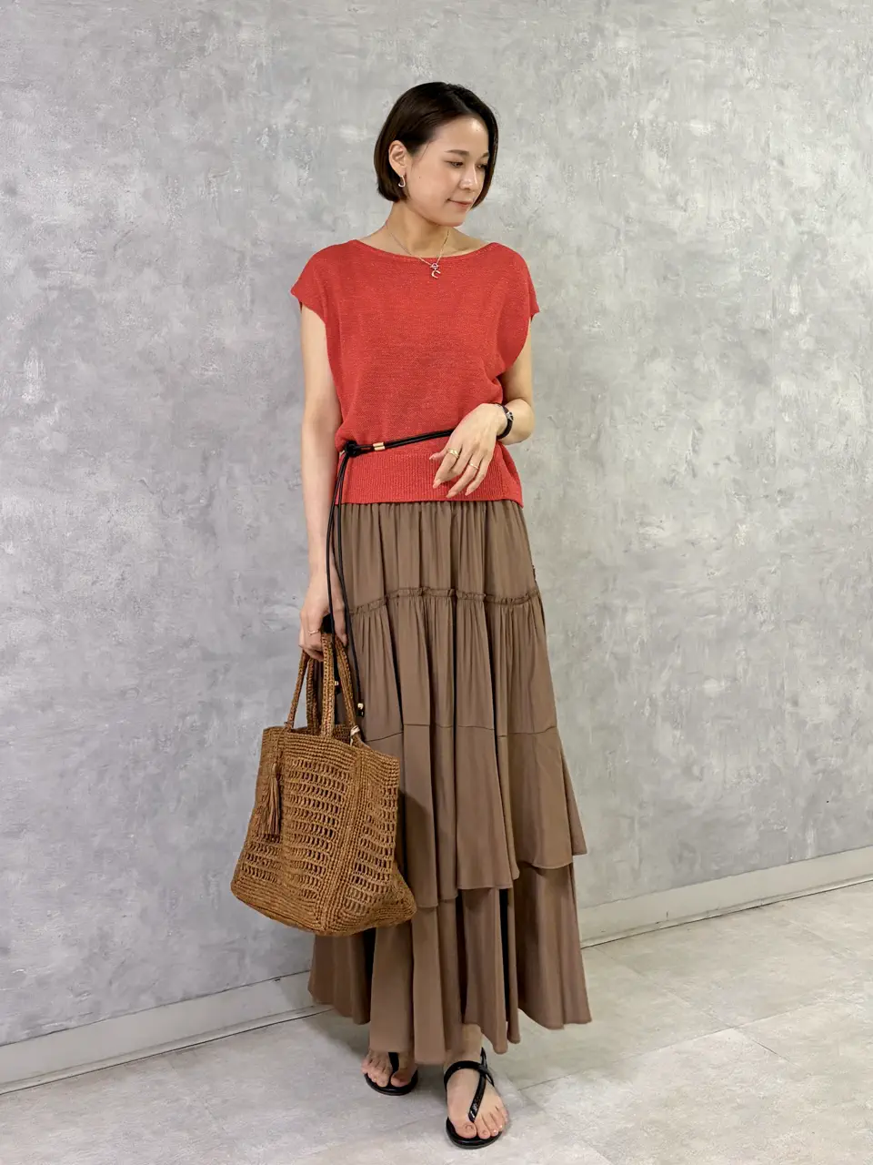 GRACE CONTINENTAL 亀田 未希 コーディネート画像