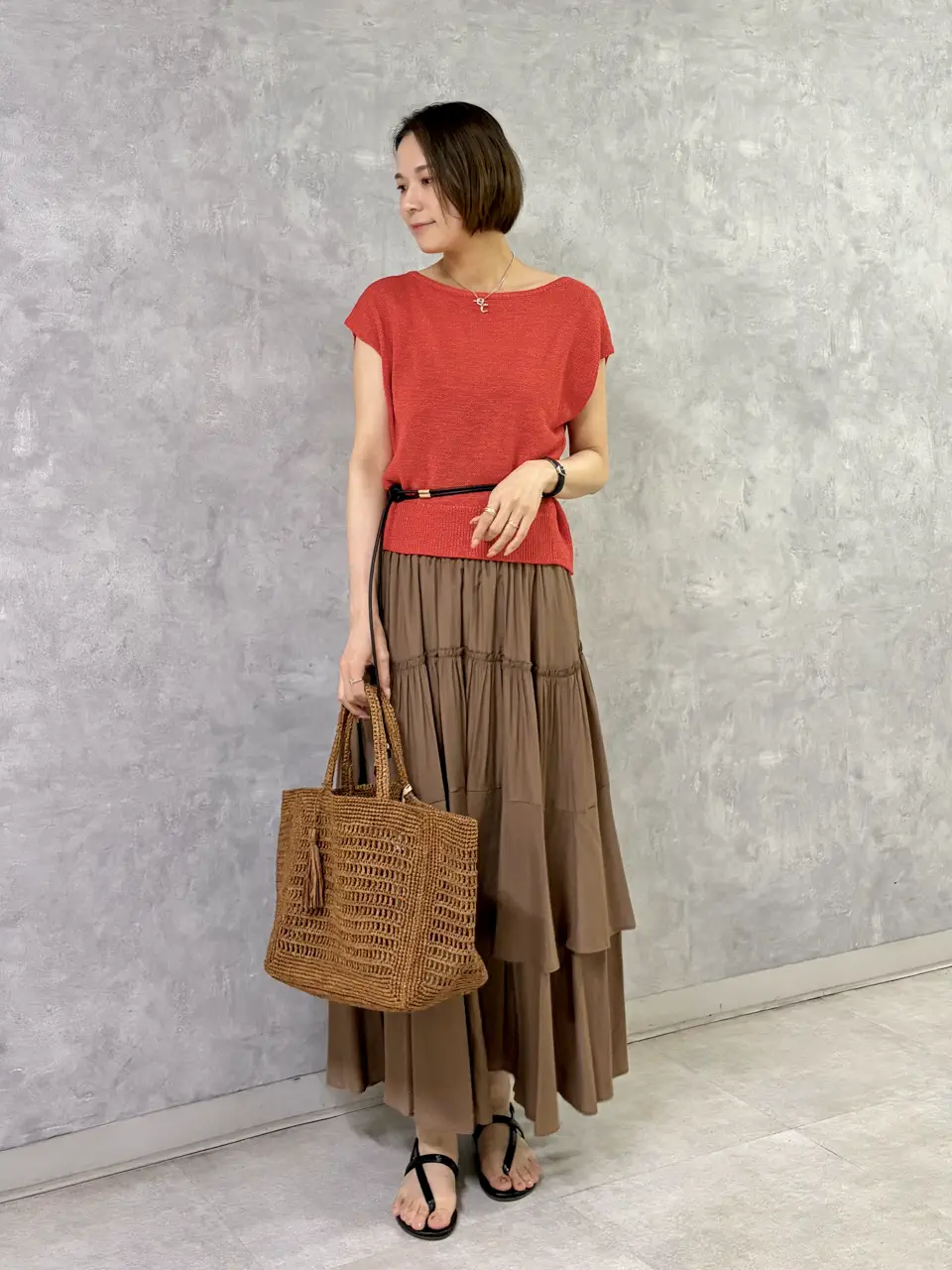 GRACE CONTINENTAL 亀田 未希 コーディネート画像