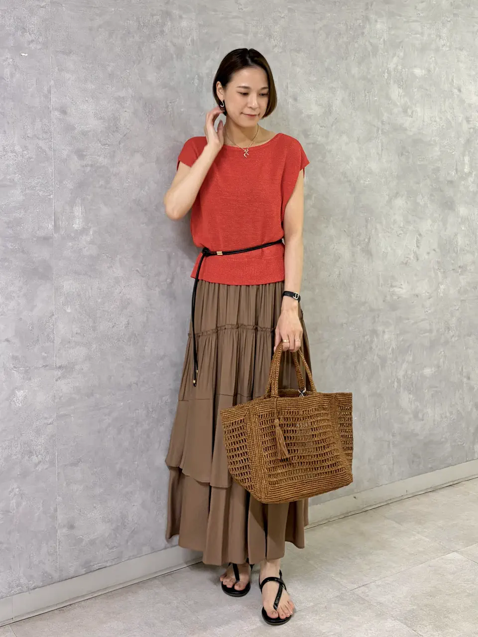 GRACE CONTINENTAL 亀田 未希 コーディネート画像