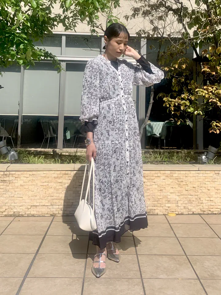 GRACE CONTINENTAL haruka iwasaki コーディネート画像