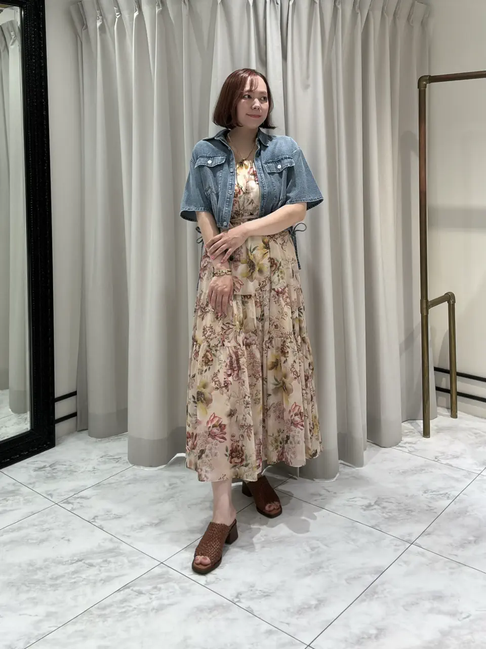 GRACE CONTINENTAL Izumi コーディネート画像