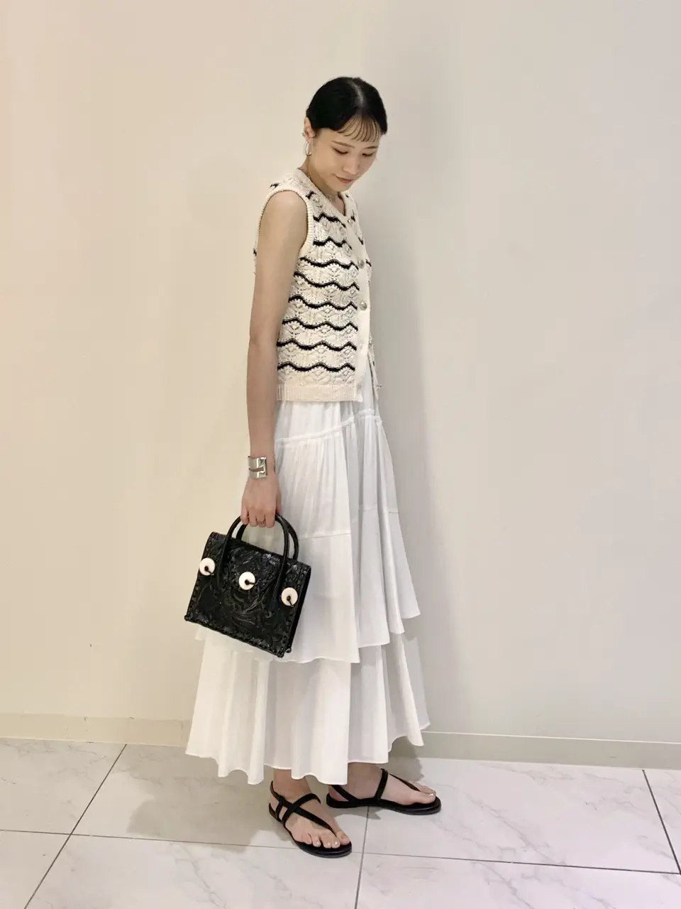 GRACE CONTINENTAL haruka iwasaki コーディネート画像