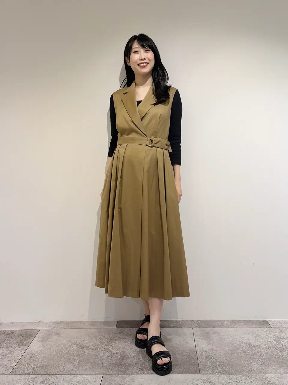  端場 わかな コーディネート画像