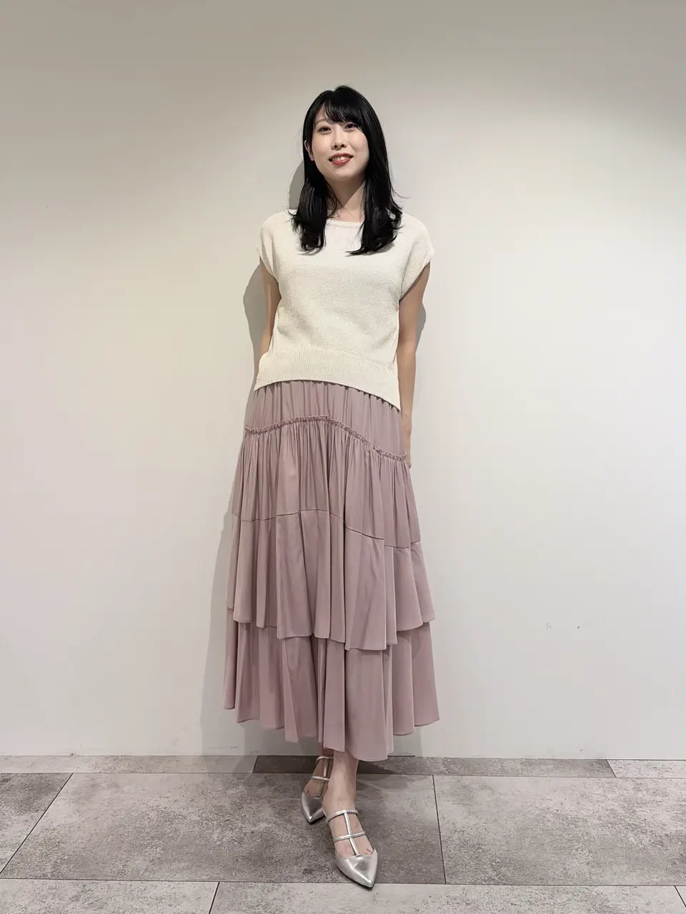  端場 わかな コーディネート画像
