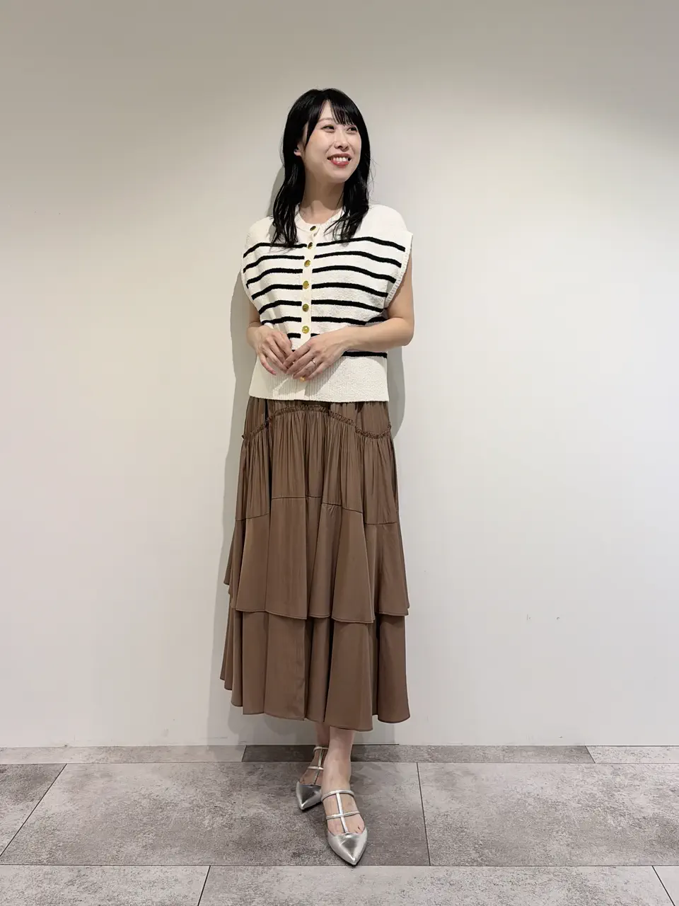 GRACE CONTINENTAL 端場 わかな コーディネート画像