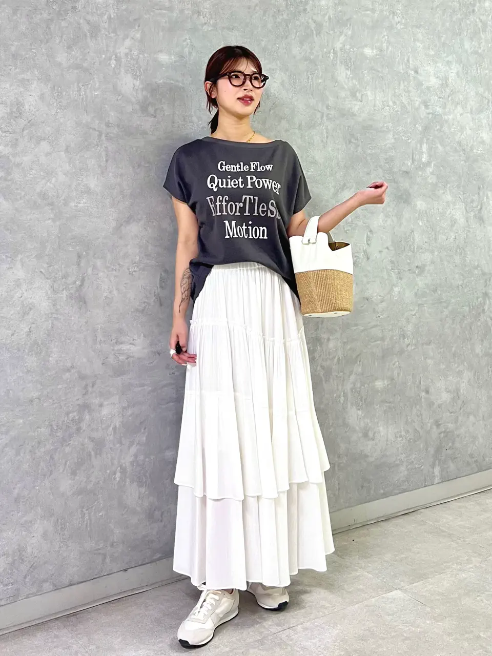 GRACE CONTINENTAL NORIA コーディネート画像