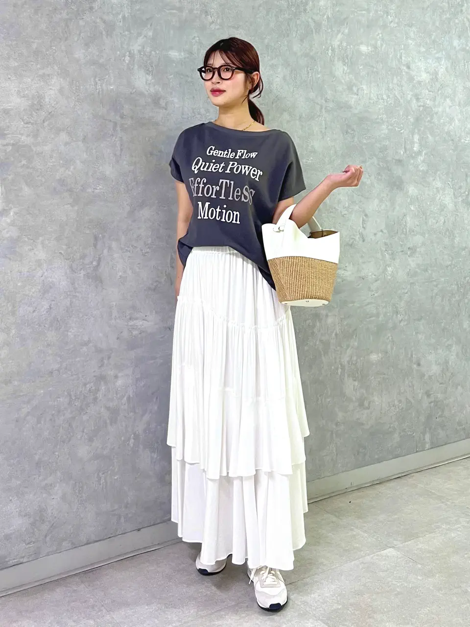 GRACE CONTINENTAL NORIA コーディネート画像