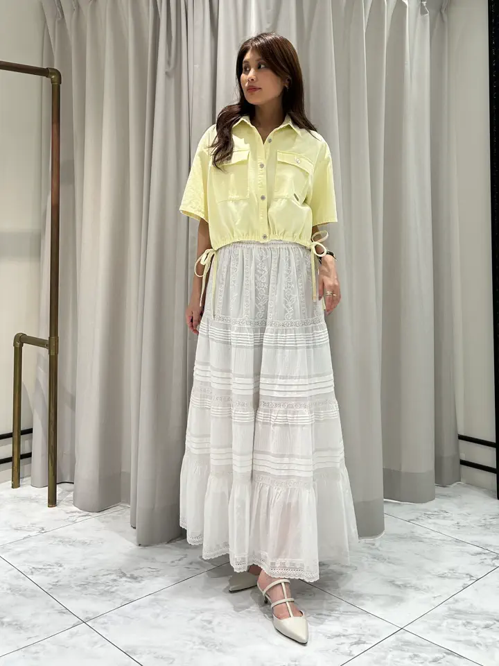 GRACE CONTINENTAL 志田　悠 コーディネート画像