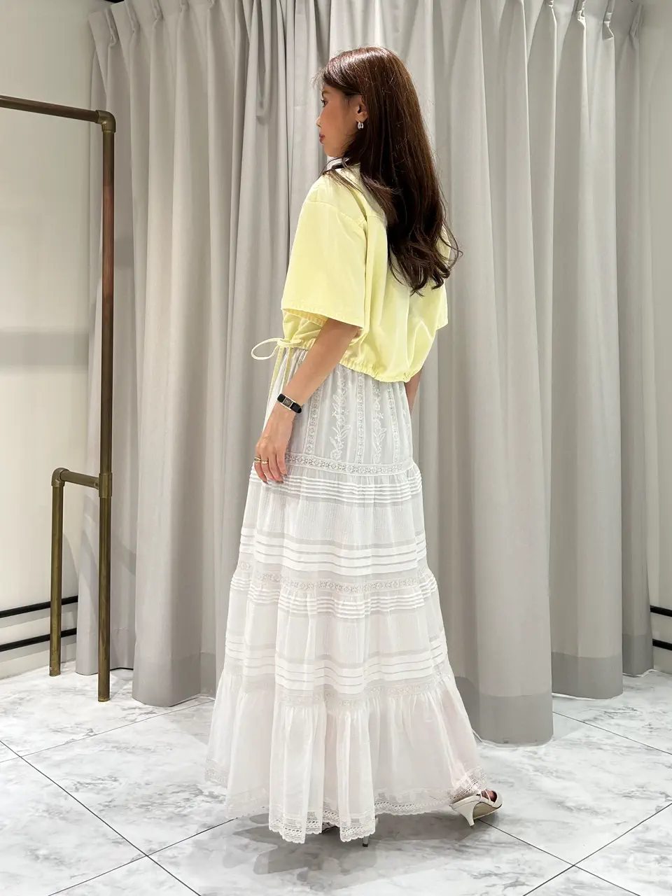 GRACE CONTINENTAL 志田　悠 コーディネート画像