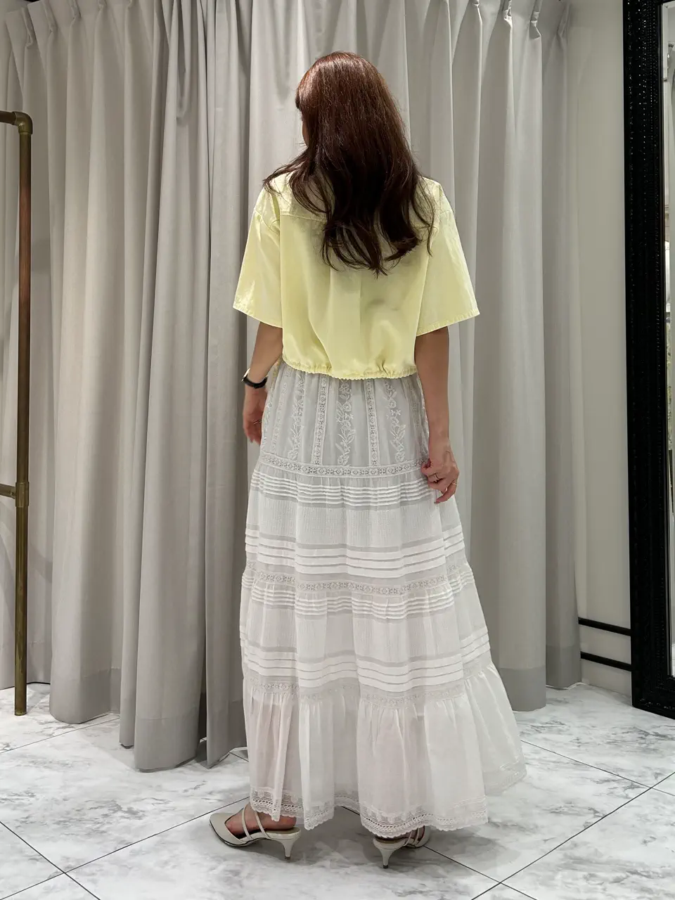 GRACE CONTINENTAL 志田　悠 コーディネート画像