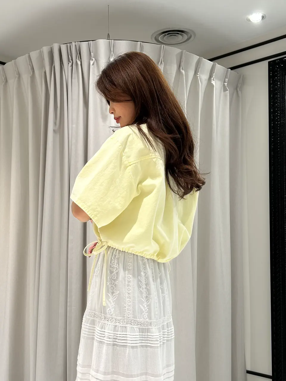 GRACE CONTINENTAL 志田　悠 コーディネート画像