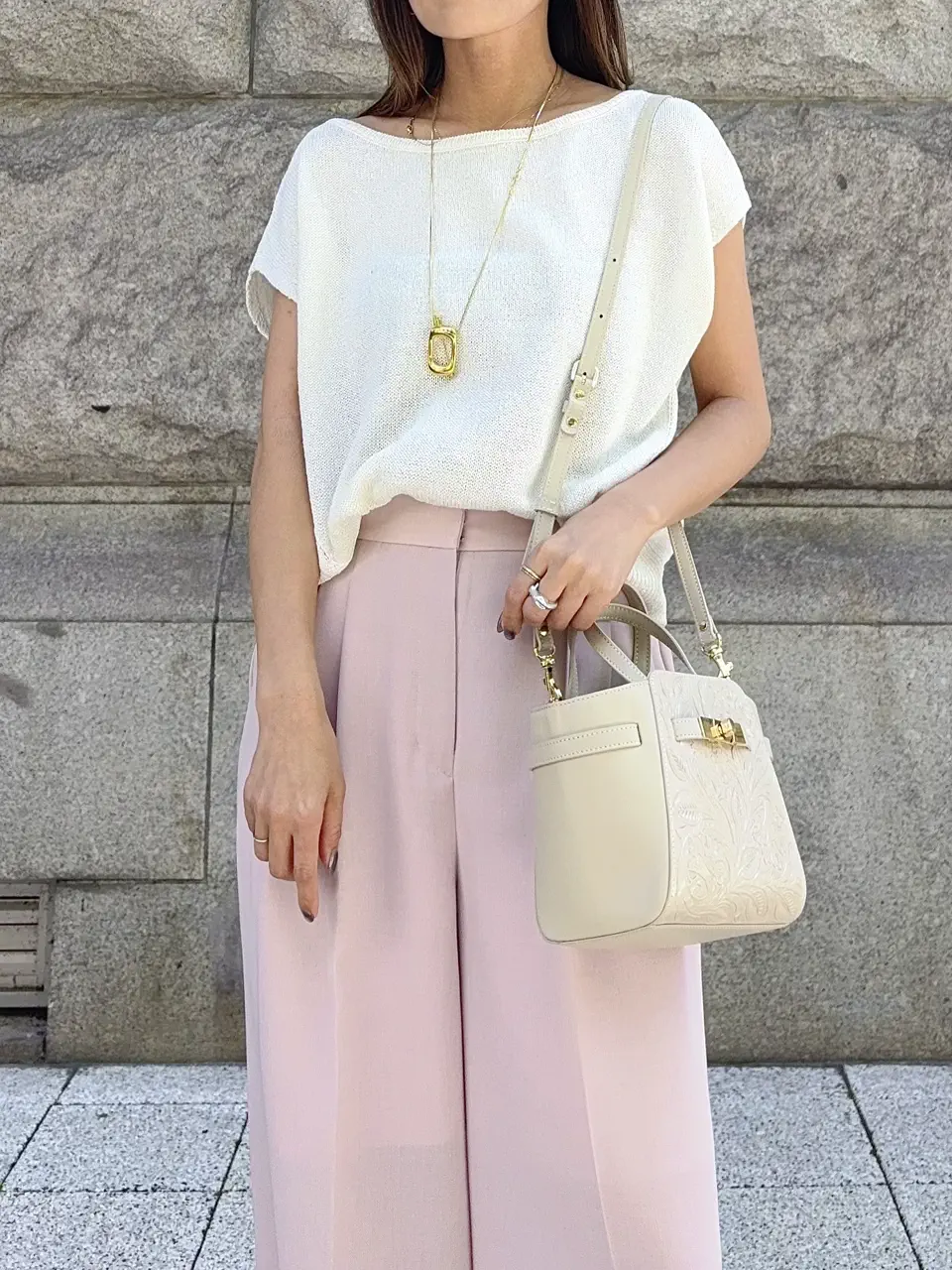 GRACE CONTINENTAL yukimi yonee コーディネート画像