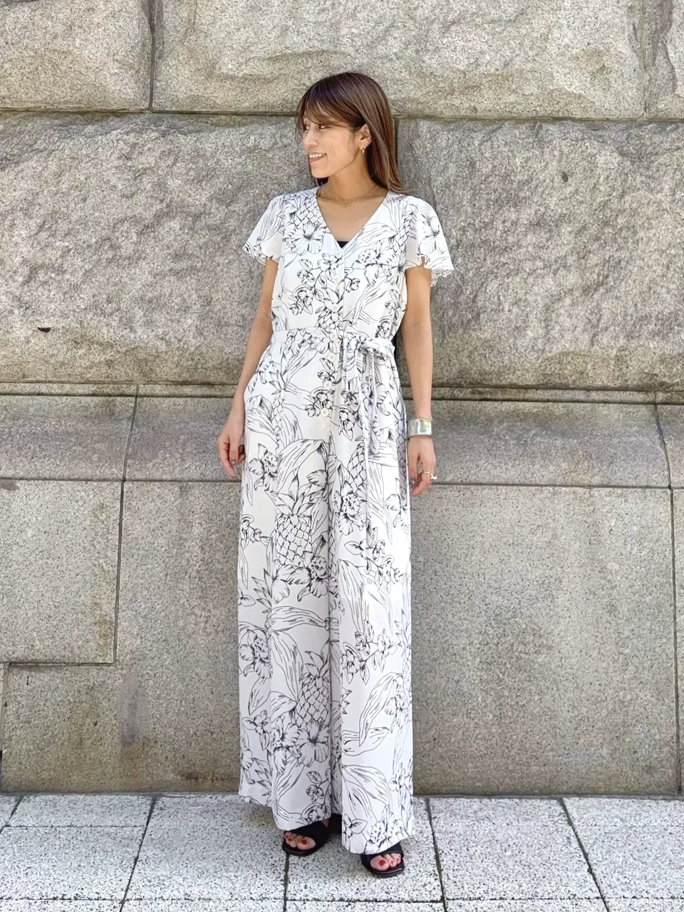 GRACE CONTINENTAL yukimi yonee コーディネート画像