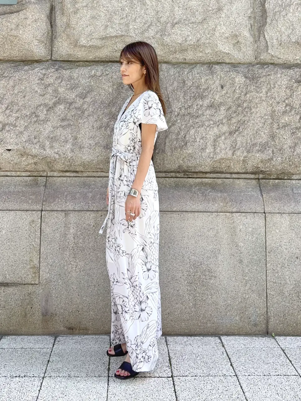 GRACE CONTINENTAL yukimi yonee コーディネート画像