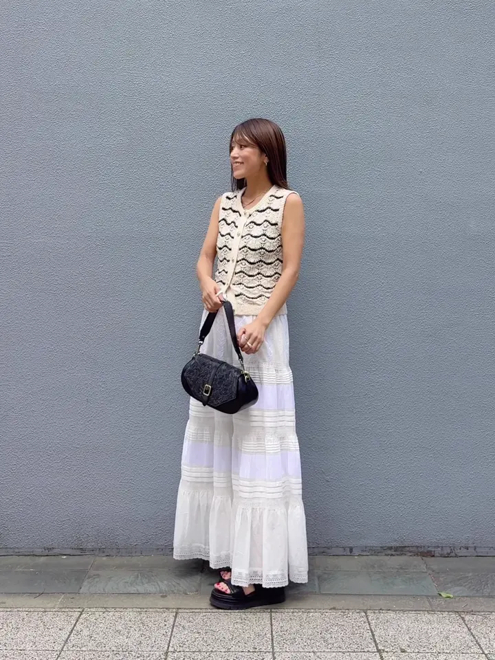 GRACE CONTINENTAL yukimi yonee コーディネート画像
