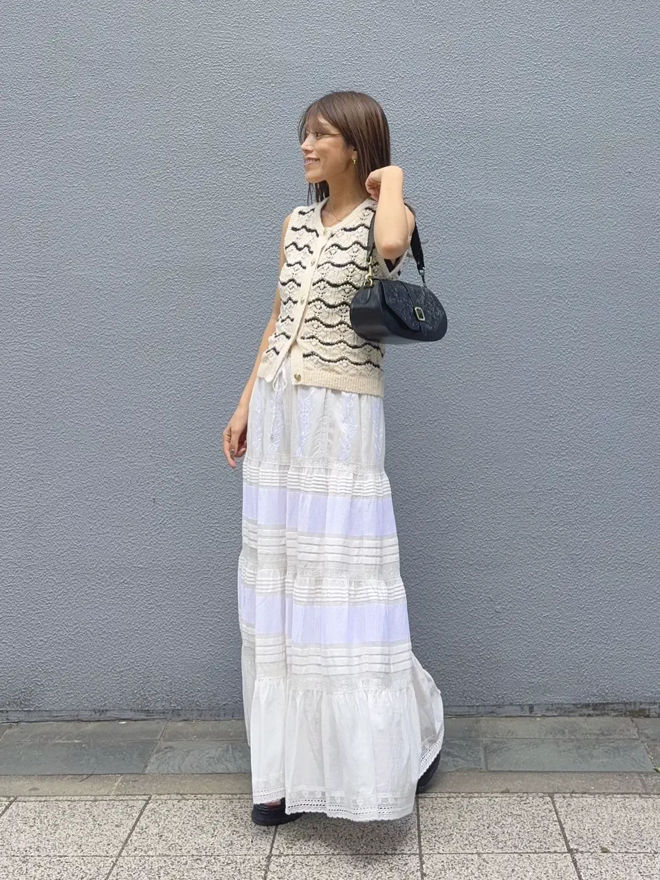 GRACE CONTINENTAL yukimi yonee コーディネート画像