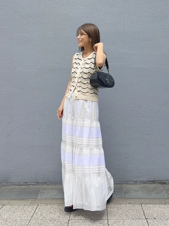 GRACE CONTINENTAL yukimi yonee コーディネート画像