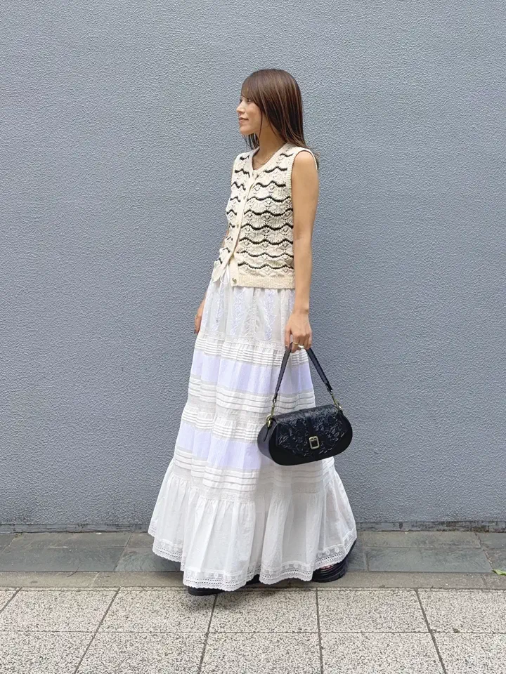 GRACE CONTINENTAL yukimi yonee コーディネート画像