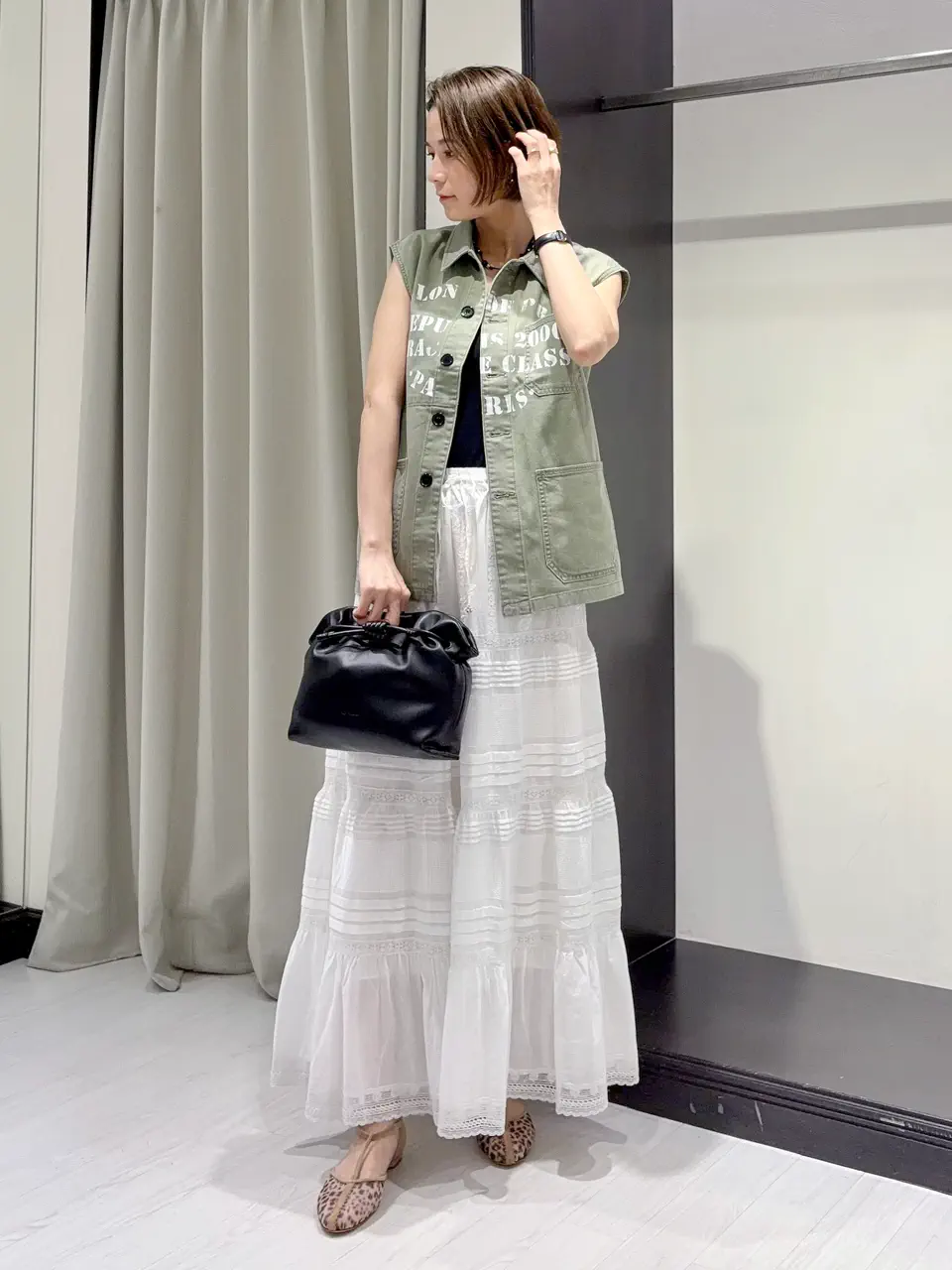 GRACE CONTINENTAL 亀田 未希 コーディネート画像