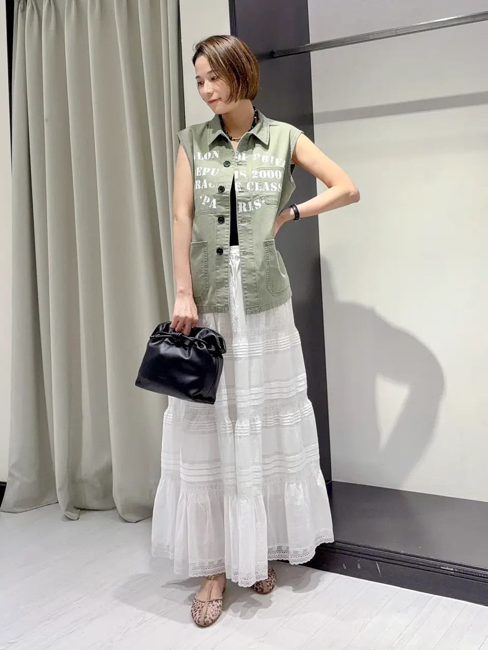 GRACE CONTINENTAL 亀田 未希 コーディネート画像