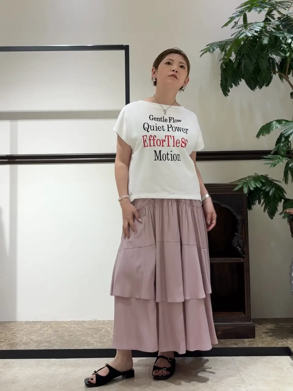 GRACE CONTINENTAL N.YURI コーディネート画像