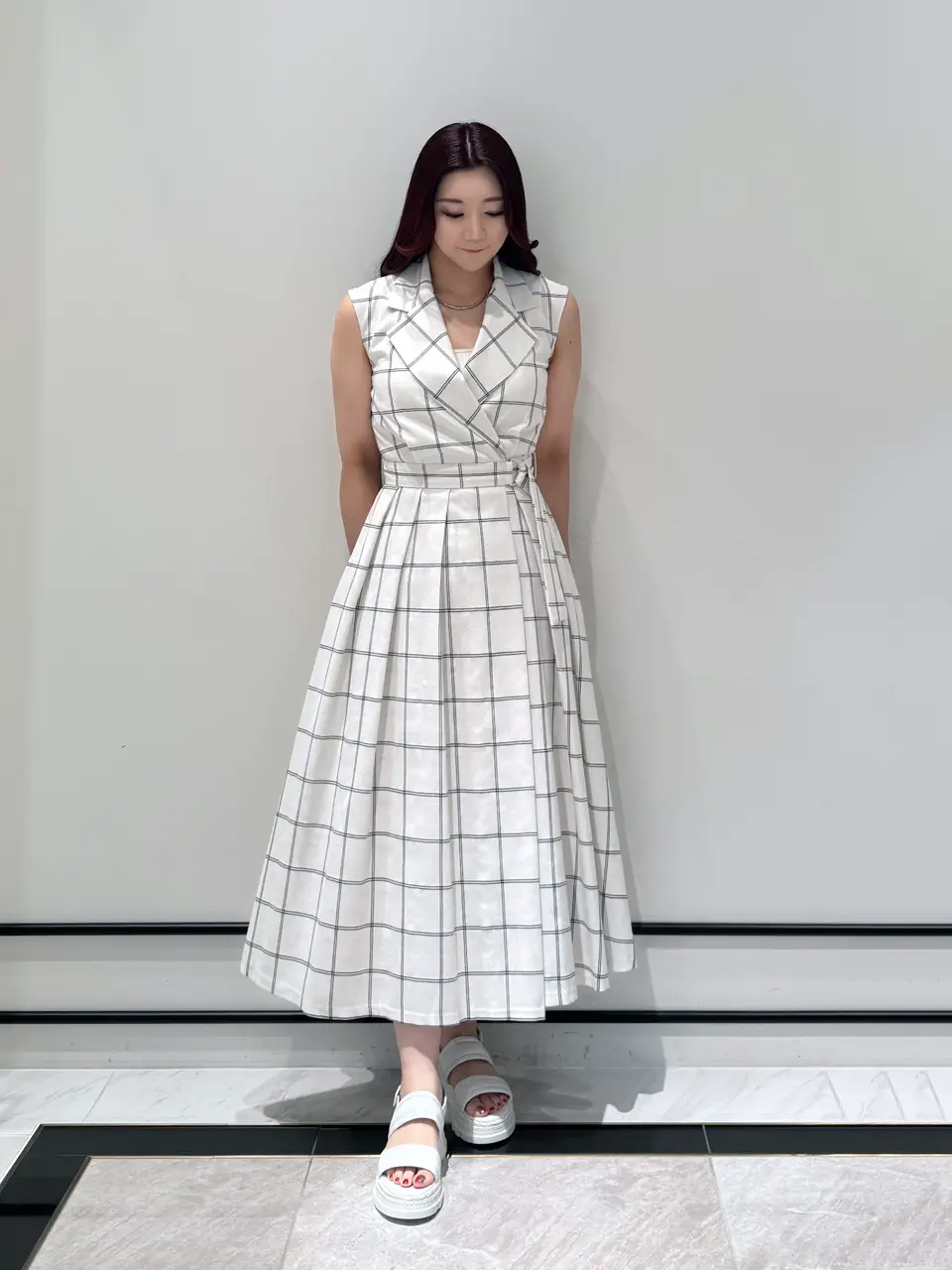 GRACE CONTINENTAL MOMOKO コーディネート画像