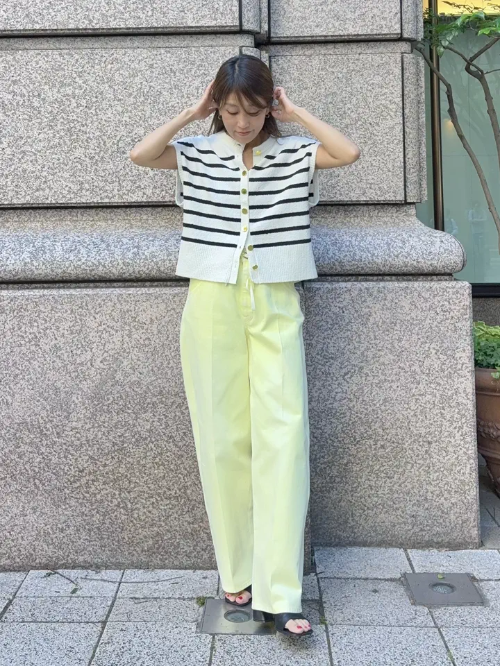 GRACE CONTINENTAL yukimi yonee コーディネート画像