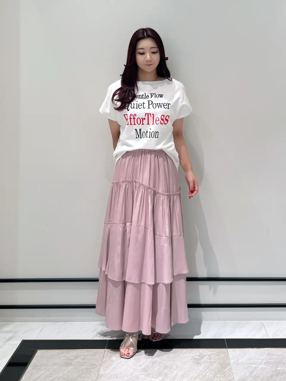 GRACE CONTINENTAL MOMOKO コーディネート画像