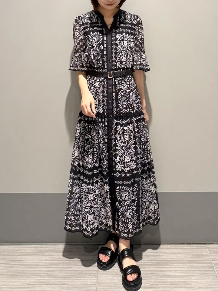 GRACE CONTINENTAL MORITA AI コーディネート画像