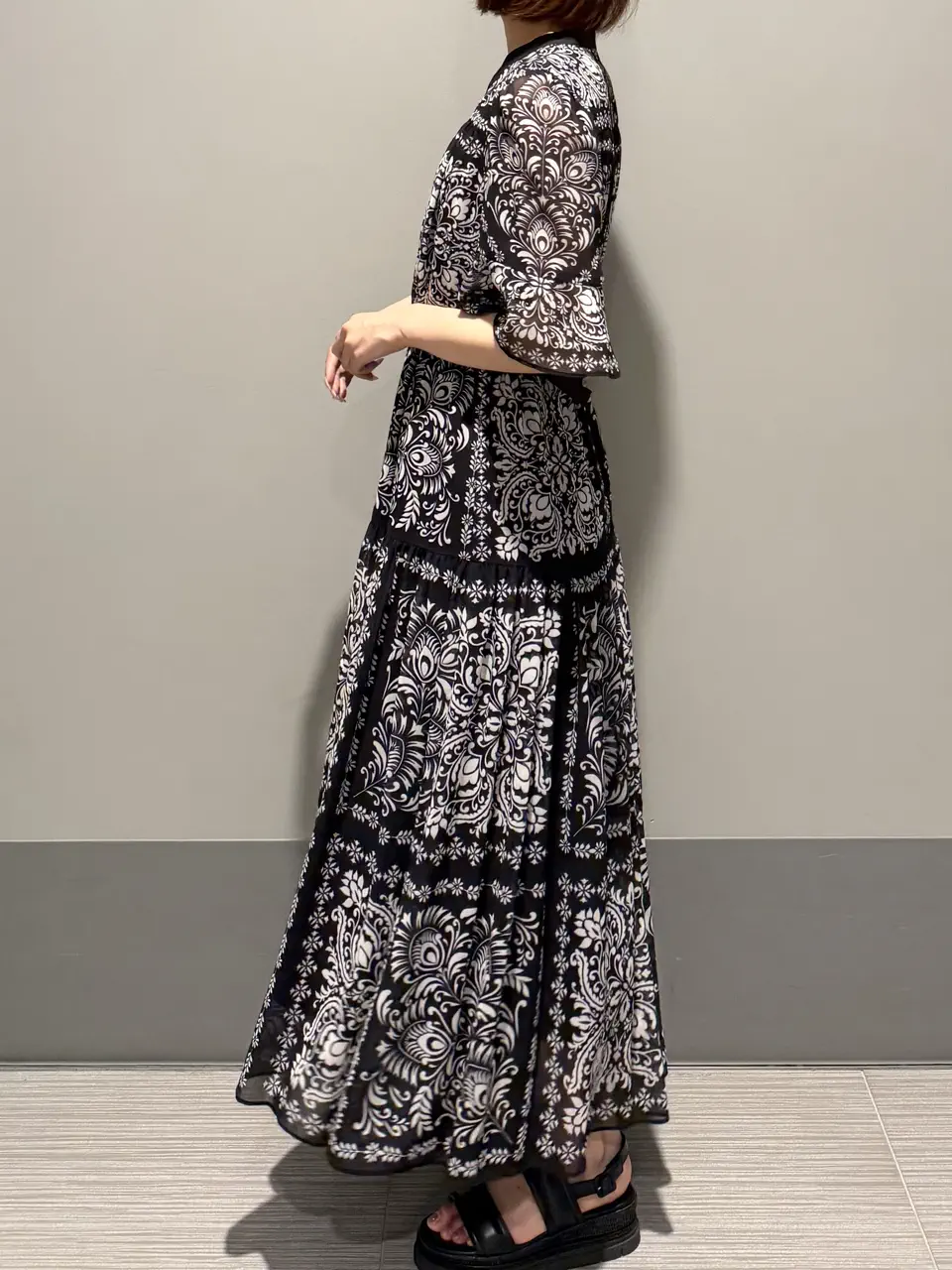 GRACE CONTINENTAL MORITA AI コーディネート画像