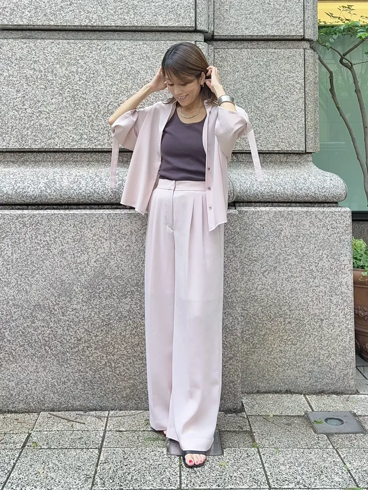 GRACE CONTINENTAL yukimi yonee コーディネート画像