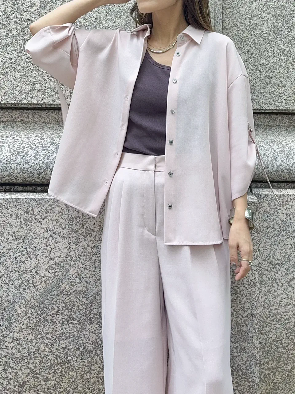 GRACE CONTINENTAL yukimi yonee コーディネート画像