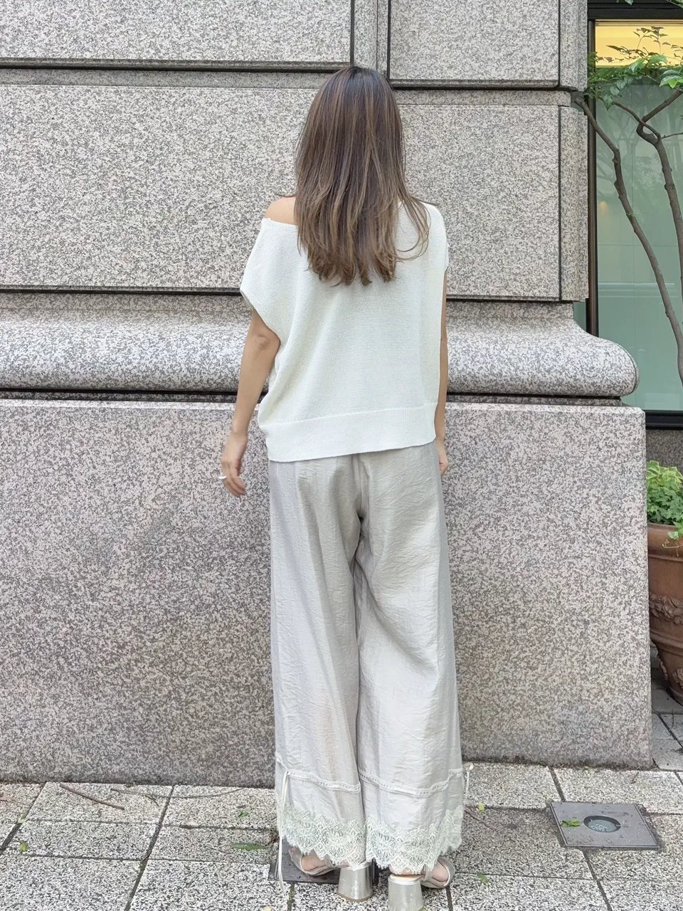 GRACE CONTINENTAL yukimi yonee コーディネート画像
