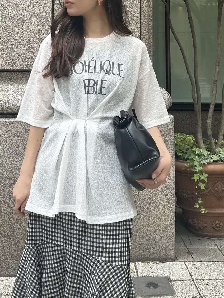 GRACE CONTINENTAL ERINA KATO コーディネート画像