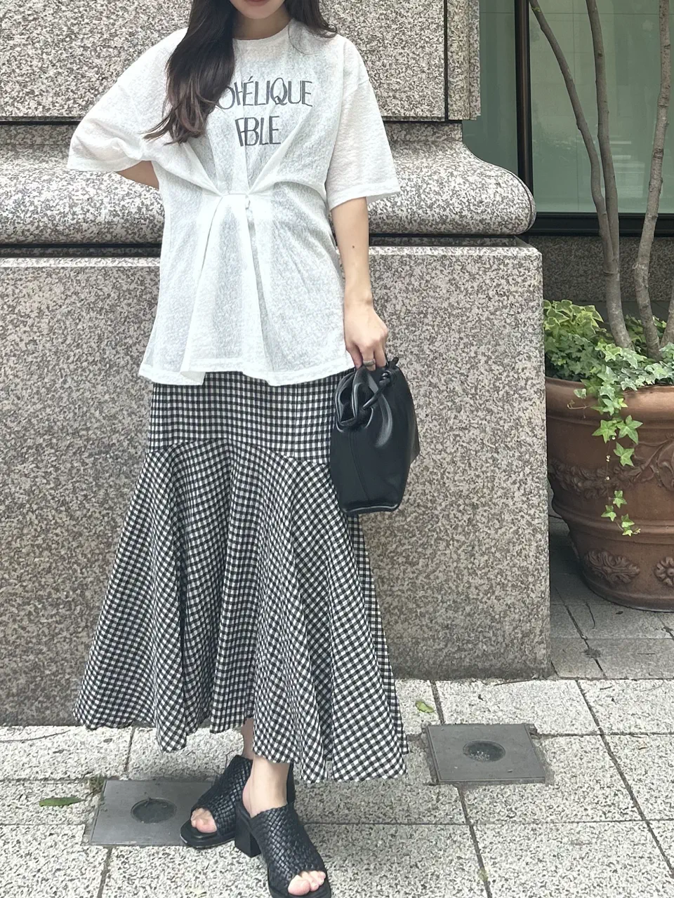 GRACE CONTINENTAL ERINA KATO コーディネート画像