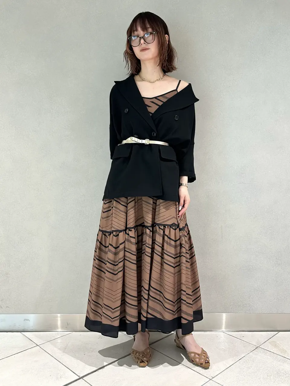 GRACE CONTINENTAL Kogane. コーディネート画像