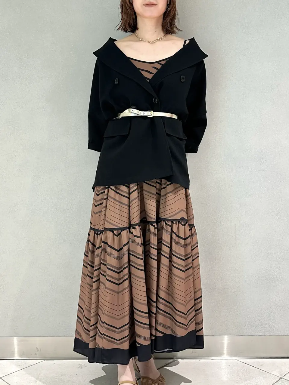GRACE CONTINENTAL Kogane. コーディネート画像