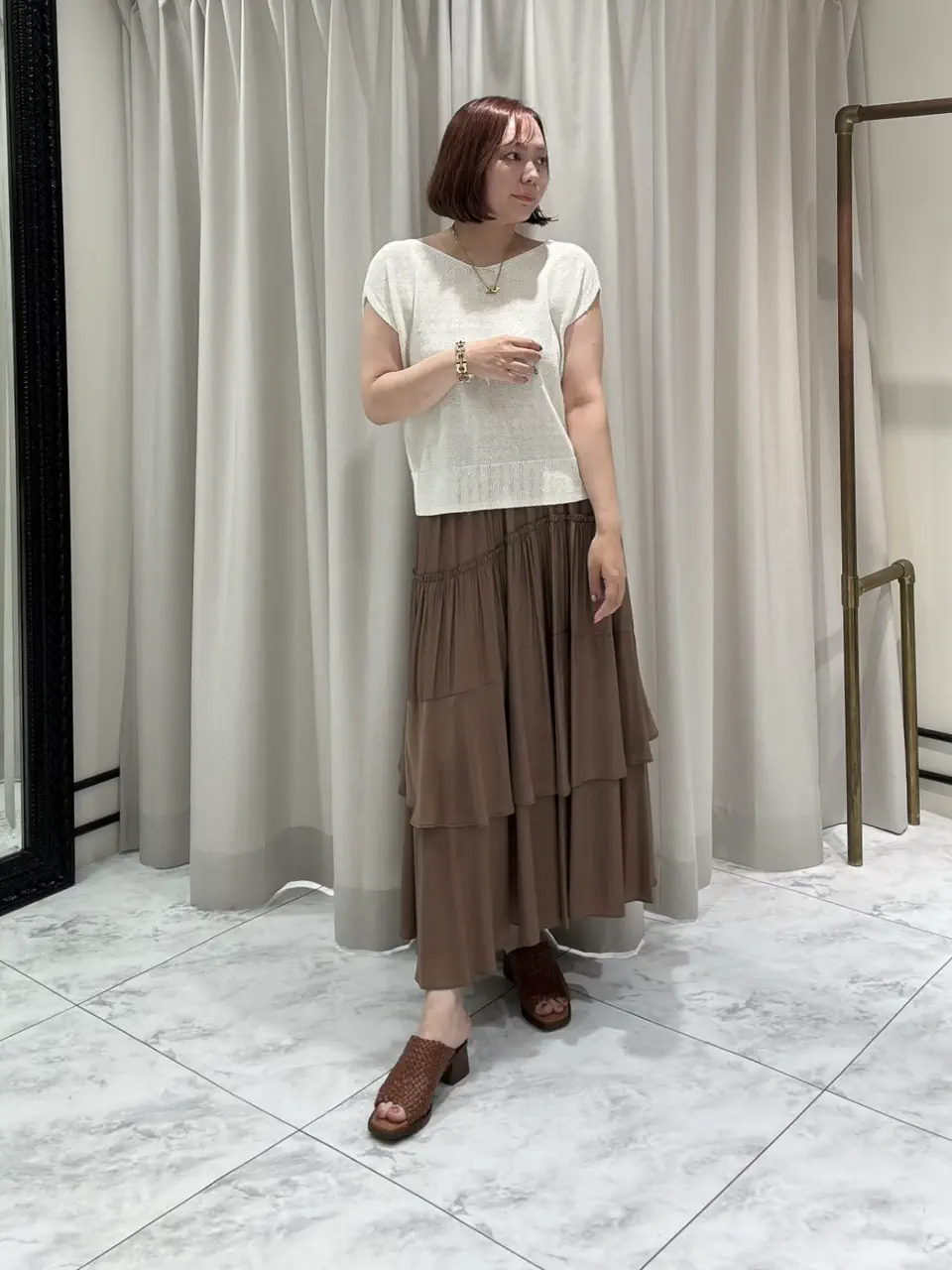 GRACE CONTINENTAL Izumi コーディネート画像