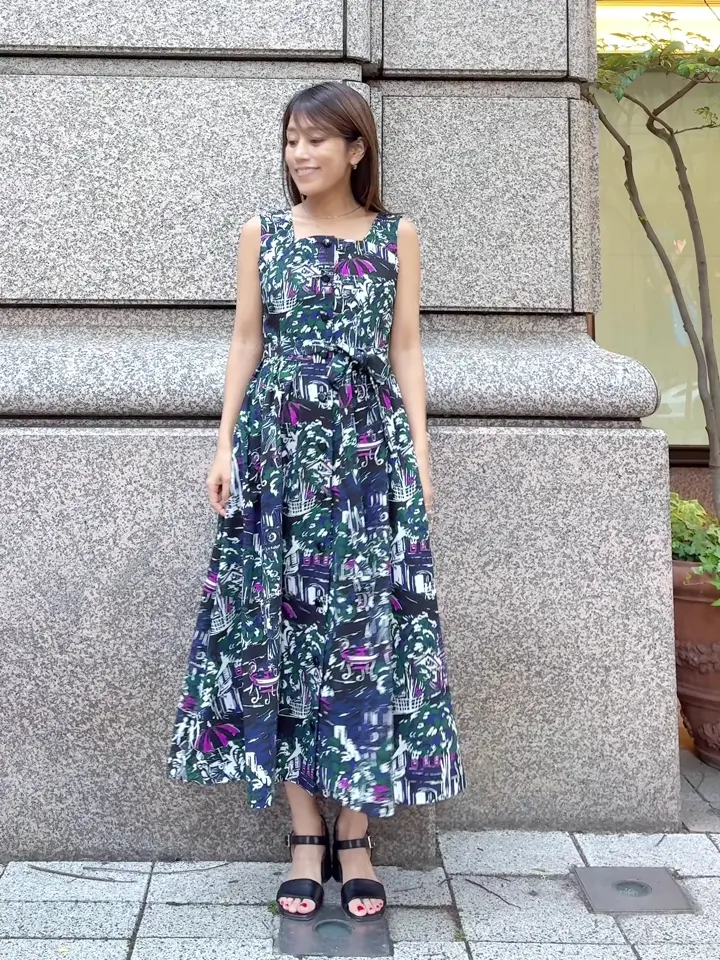 GRACE CONTINENTAL yukimi yonee コーディネート画像