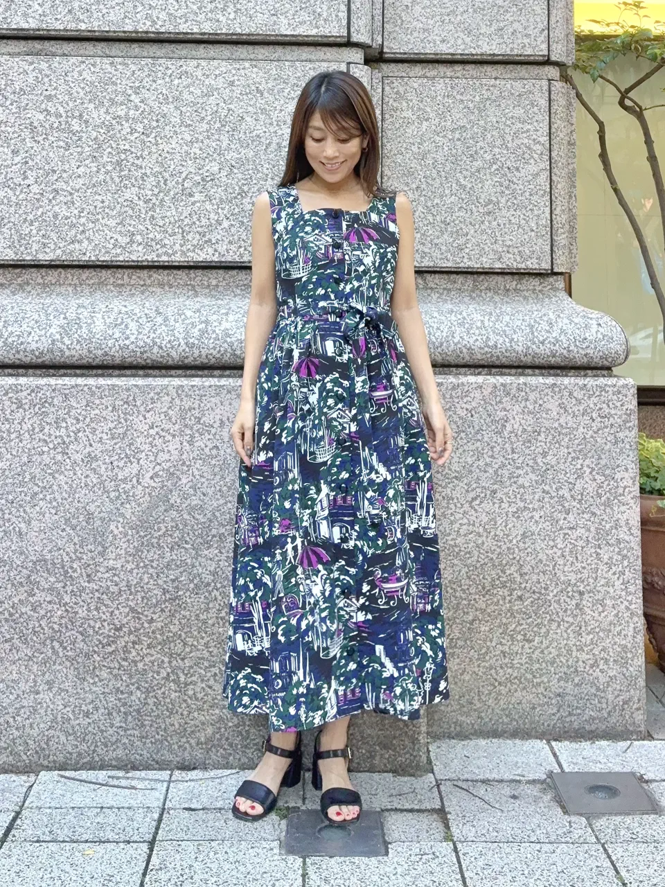 GRACE CONTINENTAL yukimi yonee コーディネート画像