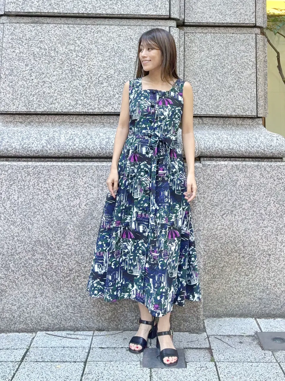 GRACE CONTINENTAL yukimi yonee コーディネート画像