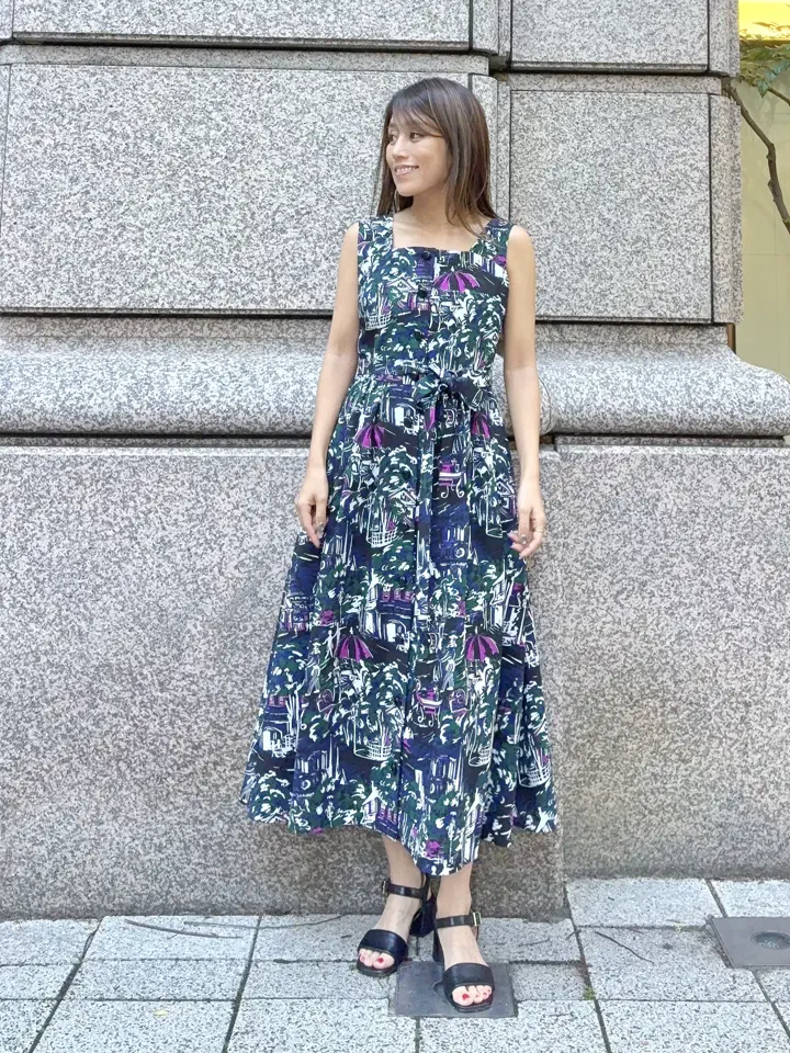 GRACE CONTINENTAL yukimi yonee コーディネート画像