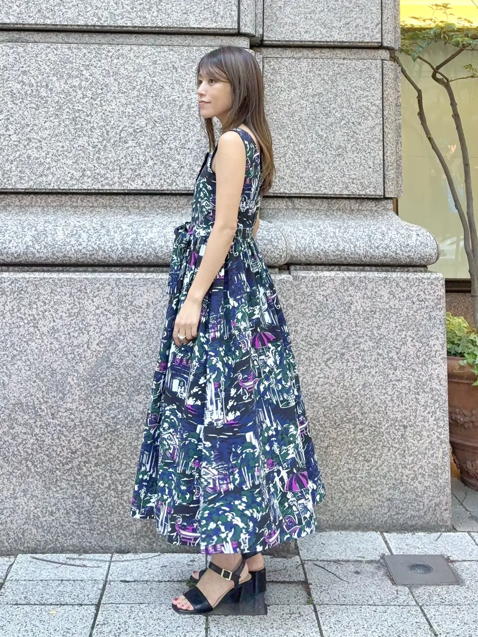 GRACE CONTINENTAL yukimi yonee コーディネート画像