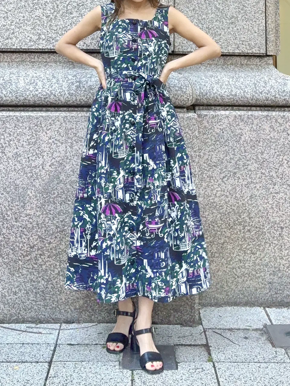 GRACE CONTINENTAL yukimi yonee コーディネート画像