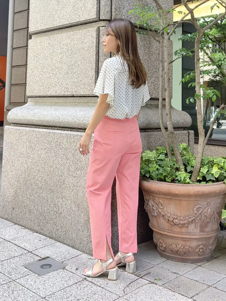 GRACE CONTINENTAL yukimi yonee コーディネート画像